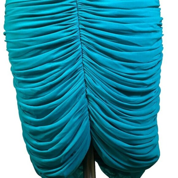 Michael Costello xREVOLVE Annette Mini Dress - Aqua - Picture 9 of 12